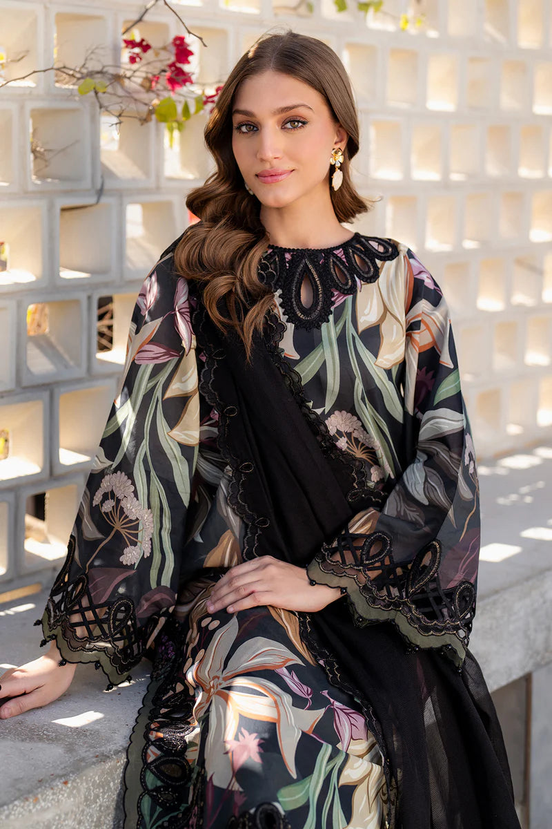 EMBROIDERED PRINTED LAWN SF-4090