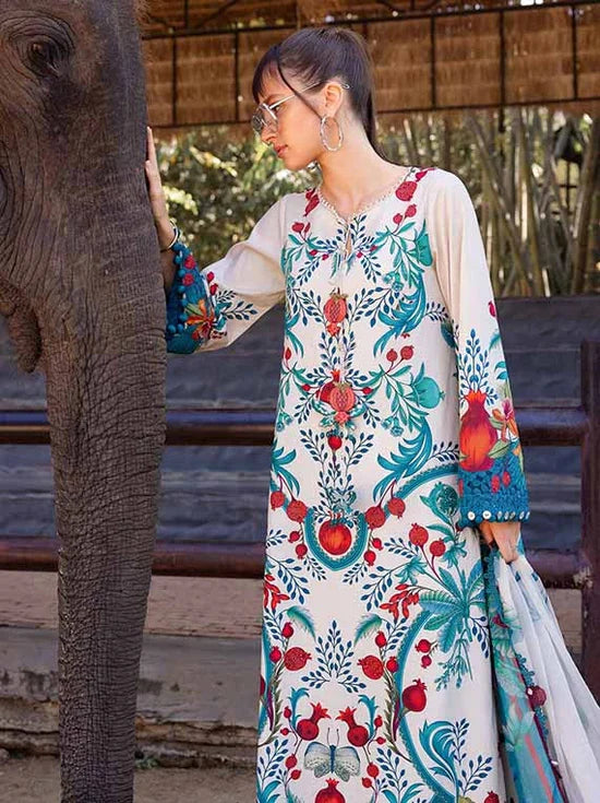 M.PRINTS by Maria B Embroidered Lawn Collection 2026 Vol-29 (MPT-2912-A)