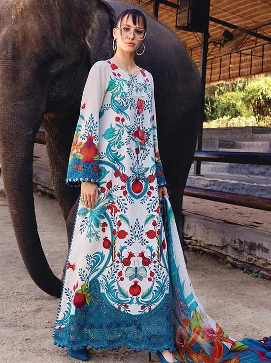 M.PRINTS by Maria B Embroidered Lawn Collection 2026 Vol-29 (MPT-2912-A)