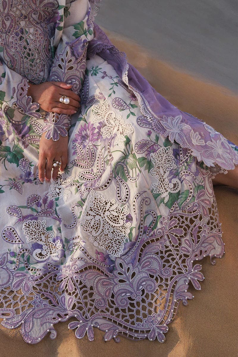 NUREH Amaris -231 luxury lawn embroidery 3 piece unstitched