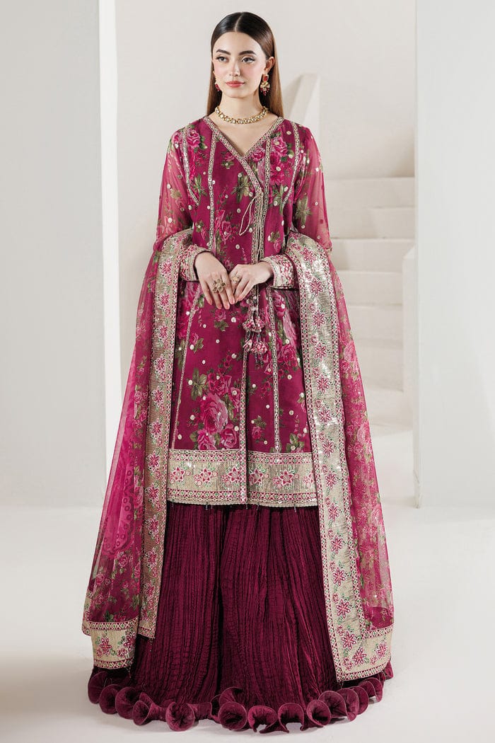 Farasha Fiorella Embroidered Lawn Unstitched 3Pc Suit