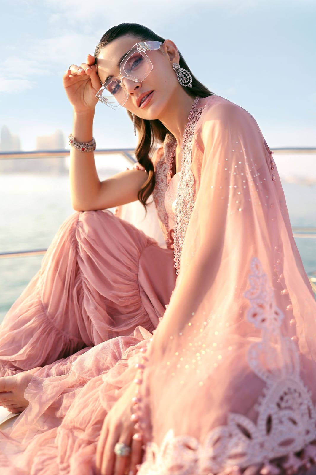 3 Piece Unstitched Embroidered lawn article